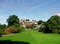 Bodnant GardenWales - Blick aufs Herrenhaus