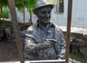 Ortasee - Carl-Heinz Schroth-Skulptur - Schauspieler und Maler