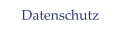 Datenschutzerklärung