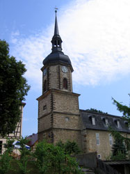 Die Kirche von Bad Sulza