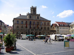 Marktplatz in Weimar
