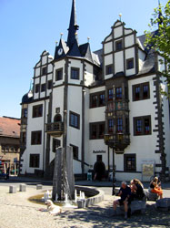 Rathaus in Saalfeld / Thüringen