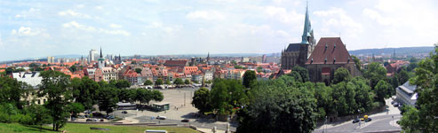 Panorama Erfurt