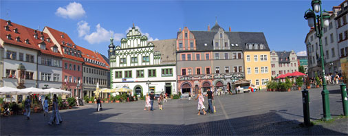 Marktplatz in Weimar