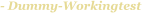 Workingtest DRC