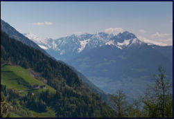 Blick vom Partschinser Hhenweg Richtung Ilfinger