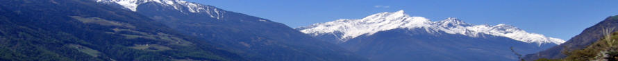 Blick vom Sonnenberg Richtung Ortlergebiet