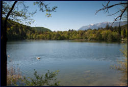 Kleinen Montiggler See Richtung Nord-Westen