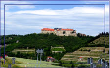 Meran - Wandelhalle mit Pulverturm