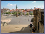 Domplatz Erfurt  mit Erthal-Obelisk