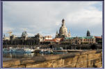 Altstadt Dresden von Augustusbrücke/Elbe