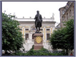 Goethedenkmal mit die alte Börse