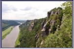 Elbe bei Rathen - Bastei